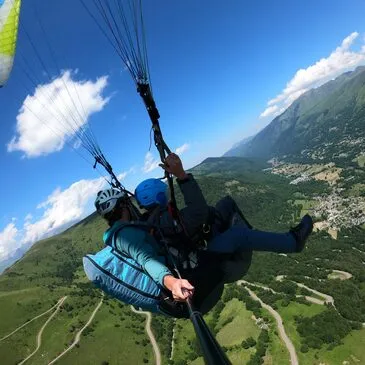 Baptême en parapente - Survol de la Vallée de Louron