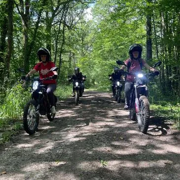 Randonnée en Moto Tout-Terrain Electrique près d'Orleans