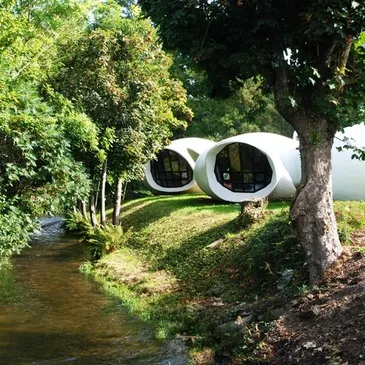 Nuit Insolite en Maison-Bulle près de Saint-Dié-des-Vosges