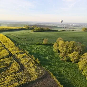 Vol en Montgolfière au Château de Fléville