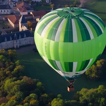 Vol en Montgolfière au Château de Fléville