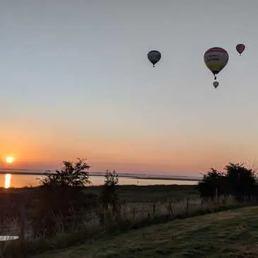 Vol en Montgolfière au Château de Courcelles