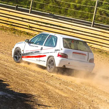 Stage de Rallycross en Saxo VTS - Circuit de Faleyras