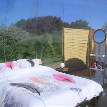 Nuit en Bulle avec Jacuzzi Privatif près de Moissac