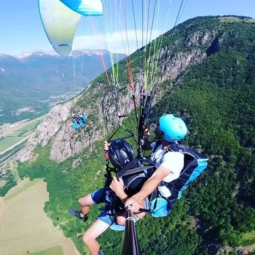 Baptême en Parapente près d'Albertville