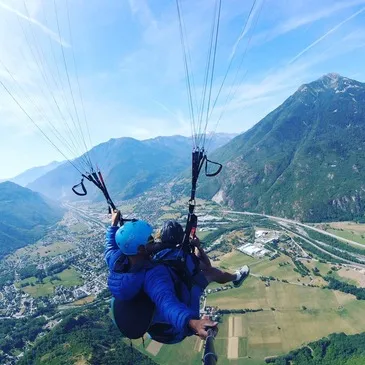 Baptême en Parapente près d'Albertville