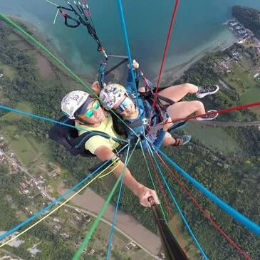 Baptême en Parapente près de Lyon