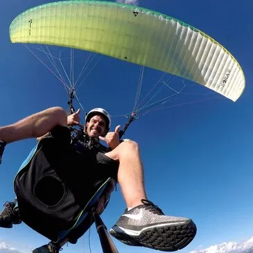 Baptême en Parapente près de Lyon