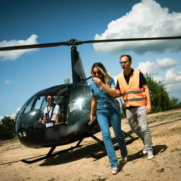 Baptême en Hélicoptère près de Metz
