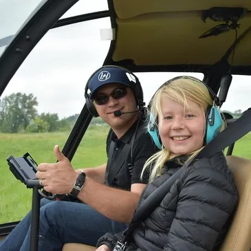 Baptême en Hélicoptère près de Metz