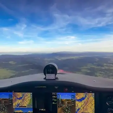 Vol d'Initiation au Pilotage d'Avion à Pontarlier