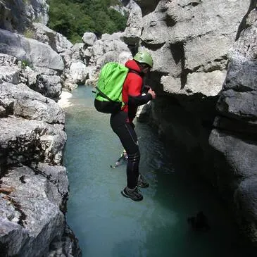 Descente Sportive dans les Gorges du Verdon - Couloir Samson