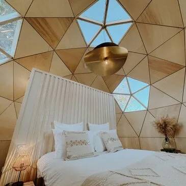 Nuit en Dôme à Cœur Cristal à Magalas