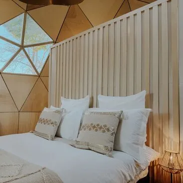 Nuit en Dôme à Cœur Cristal à Magalas