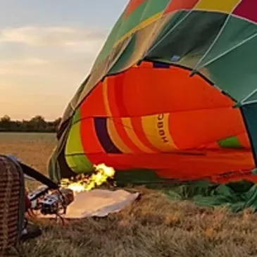 Vol en Montgolfière à Verdun-sur-le Doubs - Survol de la Saône