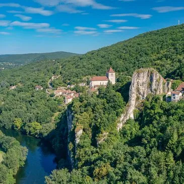 Vol en Montgolfière à Puyjourdes - Les Causses du Quercy