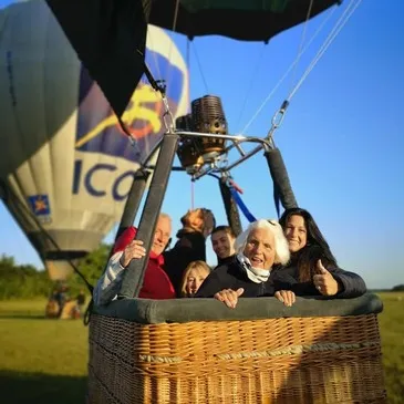 Vol en Montgolfière à Puyjourdes - Les Causses du Quercy