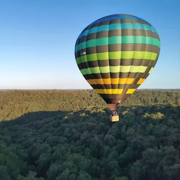 Vol en Montgolfière à Puyjourdes - Les Causses du Quercy