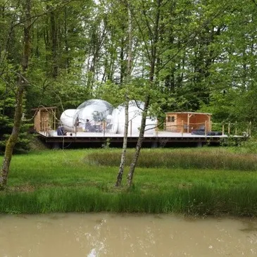 Nuit en Bulle à l'Angle du Bonheur près de Luxeuil-les-Bains