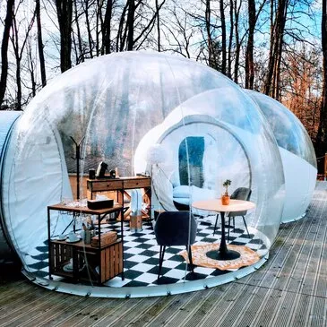 Nuit en Bulle à l'Angle du Bonheur près de Luxeuil-les-Bains