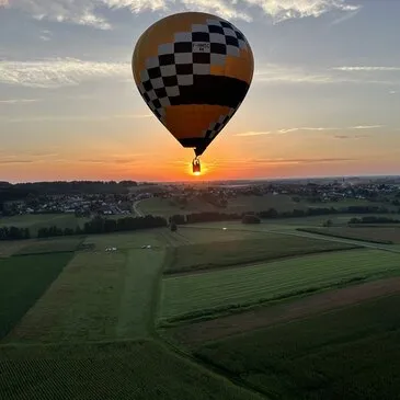 Vol Montgolfière près de Strasbourg - Survol des Vosges du Nord