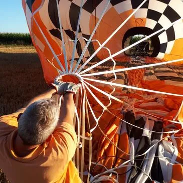 Vol Montgolfière près de Strasbourg - Survol des Vosges du Nord