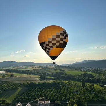 Vol Montgolfière près de Strasbourg - Survol des Vosges du Nord