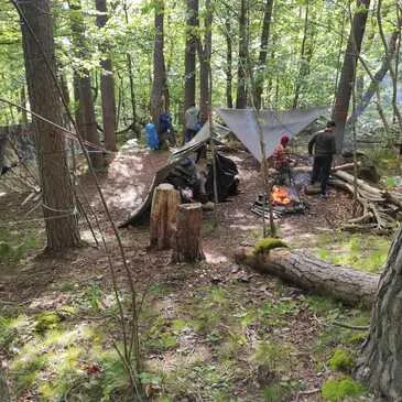 Week-End Stage de Survie au Coeur du Parc des Volcans d'Auvergne