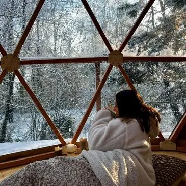 Nuit en Dôme avec Jacuzzi Privatif près de Disney