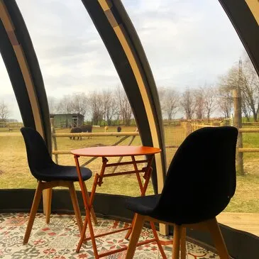 Nuit Insolite en Dôme près d'Étretat