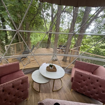 Nuit en Bulle Perchée avec Spa à Romilly-sur-Andelle