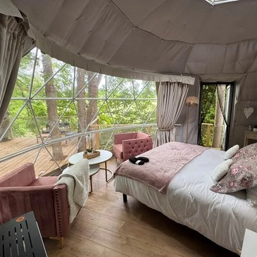 Nuit en Bulle Perchée avec Spa à Romilly-sur-Andelle