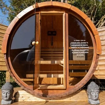 Nuit en Bulle avec Spa et Sauna près de Chantilly