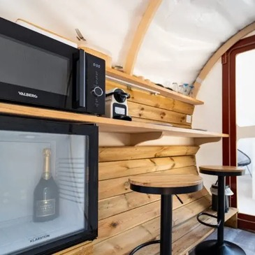 Nuit en Bulle avec Spa et Sauna près de Chantilly