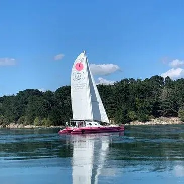 Balade en Catamaran en Soirée dans la Rade de Lorient