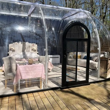 Nuit en Dôme avec Spa près de Saint-Cirq-Lapopie