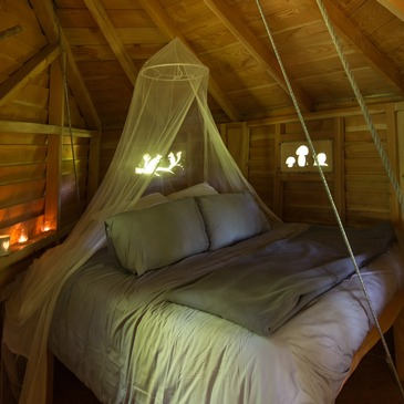 Cabane dans les Arbres à Savigny près de Saint-Lô
