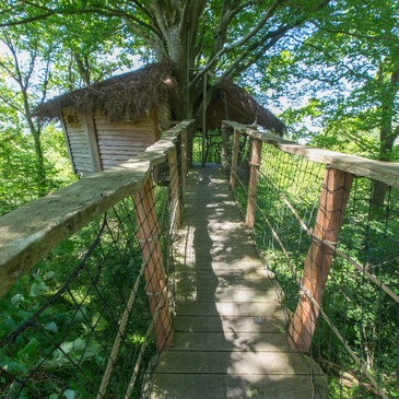 Cabane dans les Arbres à Savigny près de Saint-Lô