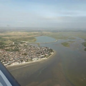 Baptême en Planeur près du Tréport - La Baie de Somme