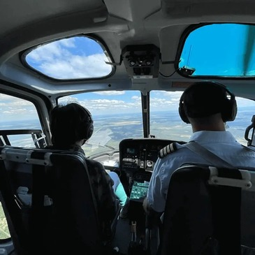 Baptême en Hélicoptère à Pau