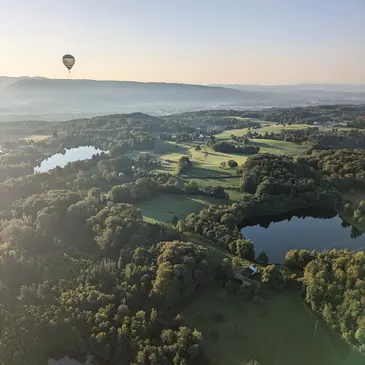 Vol en Montgolfière - Survol des Mille Etangs