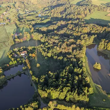 Vol en Montgolfière - Survol des Mille Etangs