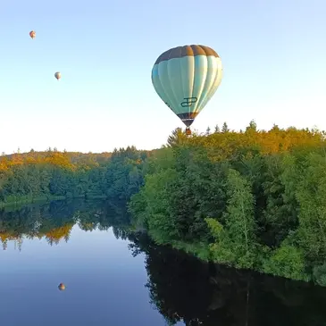 Vol en Montgolfière - Survol des Mille Etangs