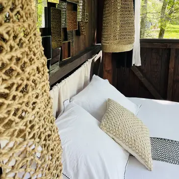 Cabane dans les Arbres avec Spa près du Bassin d'Arcachon