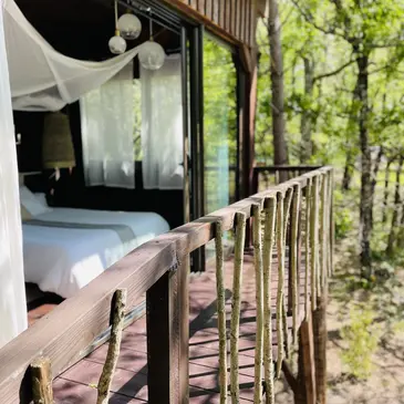 Cabane dans les Arbres avec Spa près du Bassin d'Arcachon