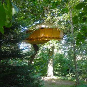 Cabane dans les Arbres à Pléhédel près de Paimpol