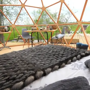 Dôme avec Spa à Bérig-Vintrange près de Metz