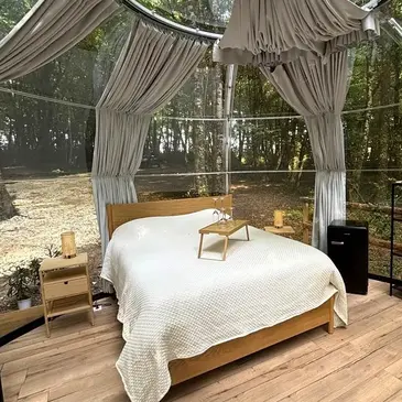 Nuit en Dôme avec Bain Nordique à Villexavier près de Jonzac