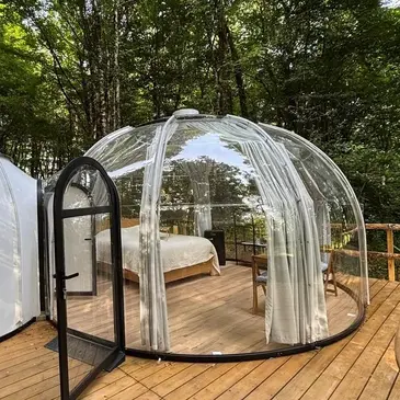 Nuit en Dôme avec Bain Nordique à Villexavier près de Jonzac