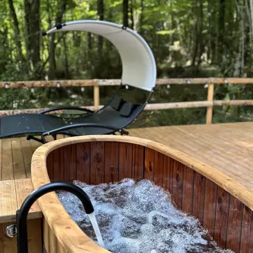 Nuit en Dôme avec Bain Nordique à Villexavier près de Jonzac